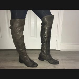 Brown’s Signature Over The Knee Boots Leather